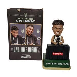 Giannis Antetokounmpo 5" Dad Joke Bobblehead 2022-2023 SGA VG Pre-owned